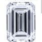 Emerald Cut 2.58 Carat Lab Grown Diamond , Color E , Clarity VS1 , GCAL Certificate LG340140441