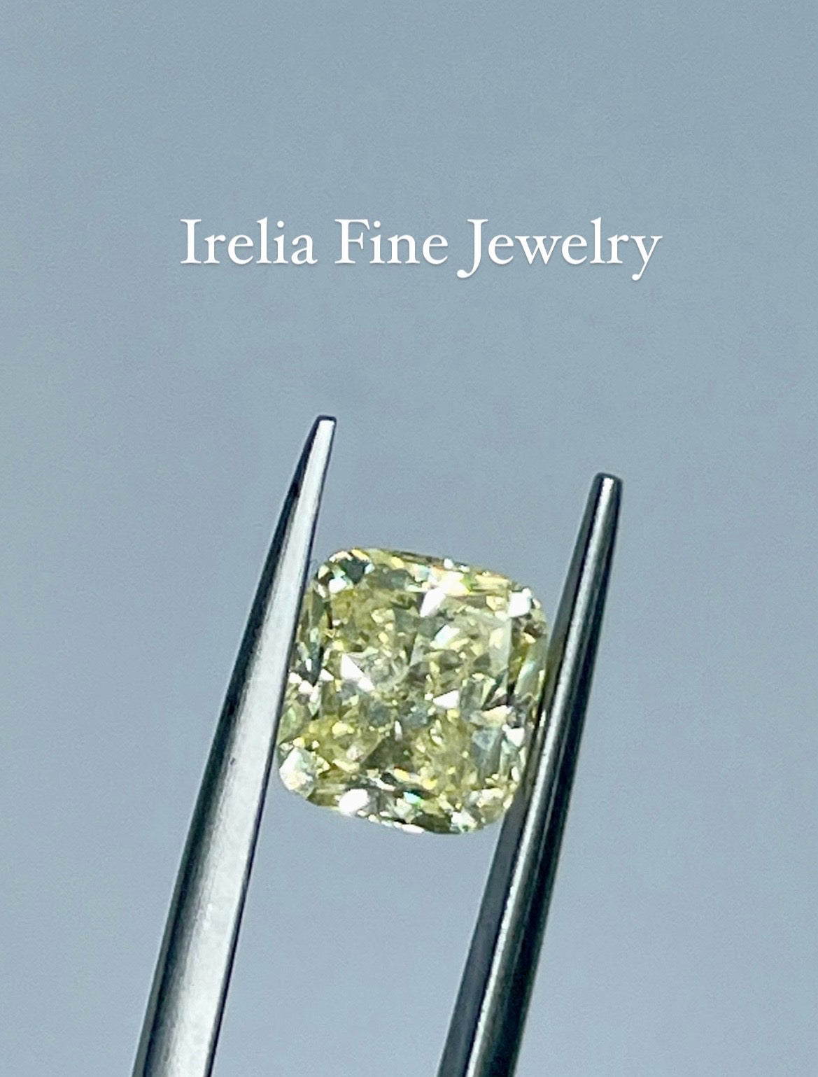 2.02 Carat Cushion Cut Diamond Color Fancy Intense Yellow , GIA Certified 5221382426