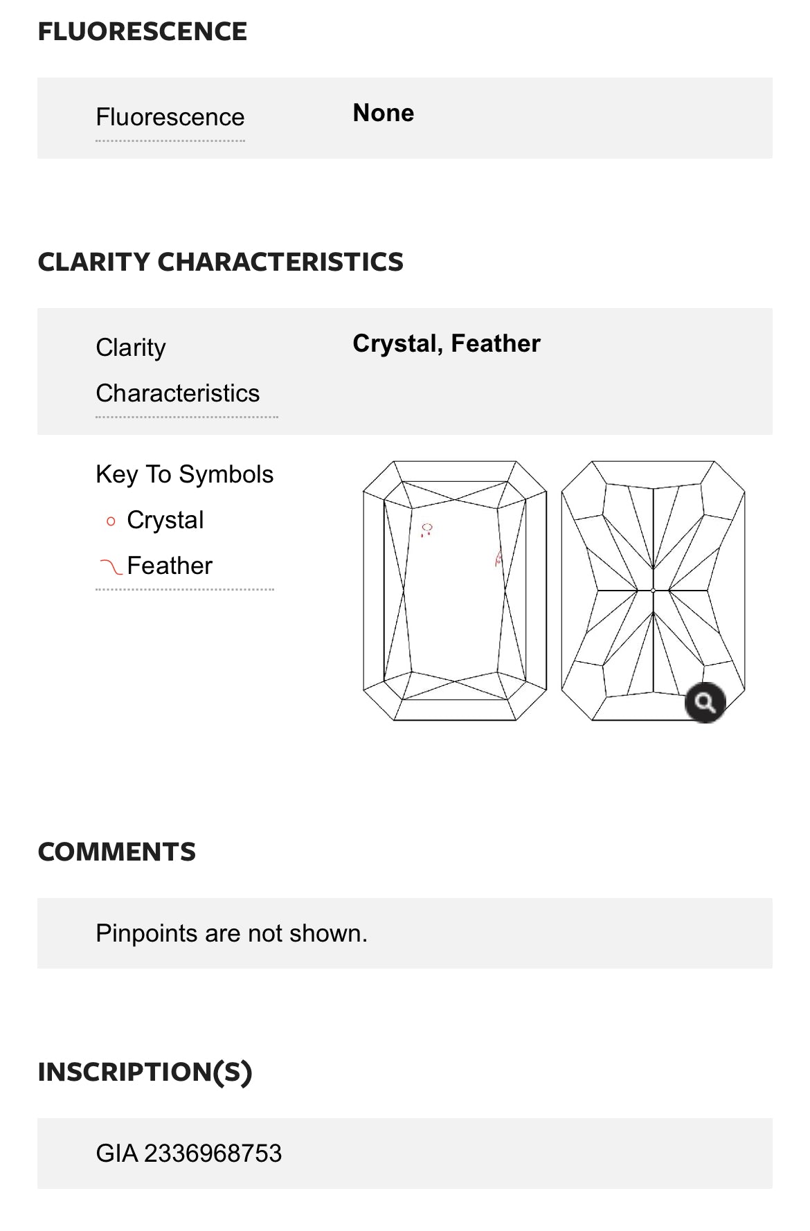 2.11 carat Natural Radiant Cut Diamond , Color H , clarity VS2 - GIA 3145827287