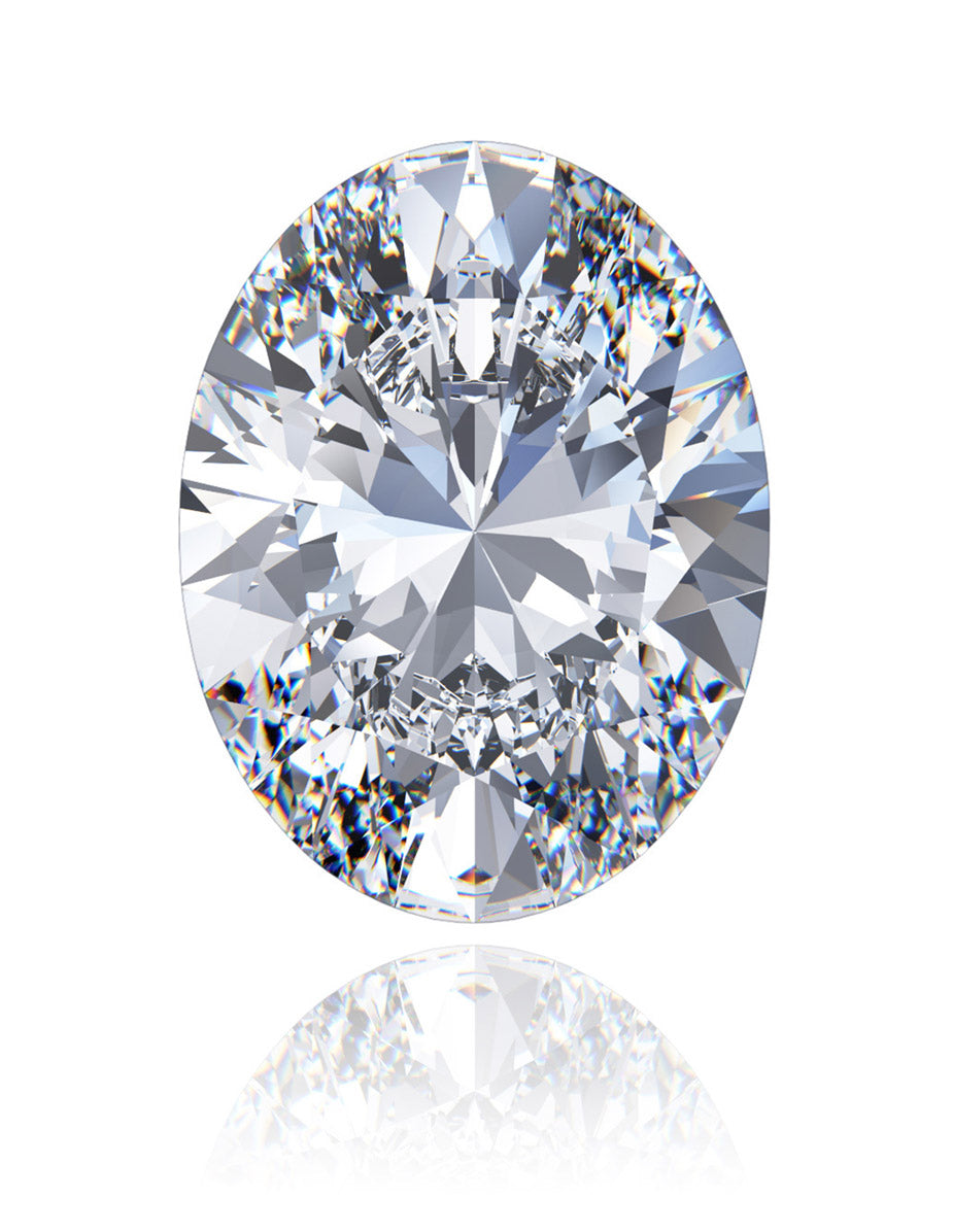 OVAL 3.15 Carat Lab Grown Diamond, Color F , Clarity VS1, IDEAL GCAL LG333230170