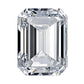 Emerald Cut 1.57 Carat Lab Grown Diamond , Color E , Clarity VVS2 , IGI Certificate LG614313605