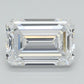 Emerald Cut 1.00 Carat Lab Grown Diamond , Color F , Clarity VS1 , GCAL Certificate LG331701135