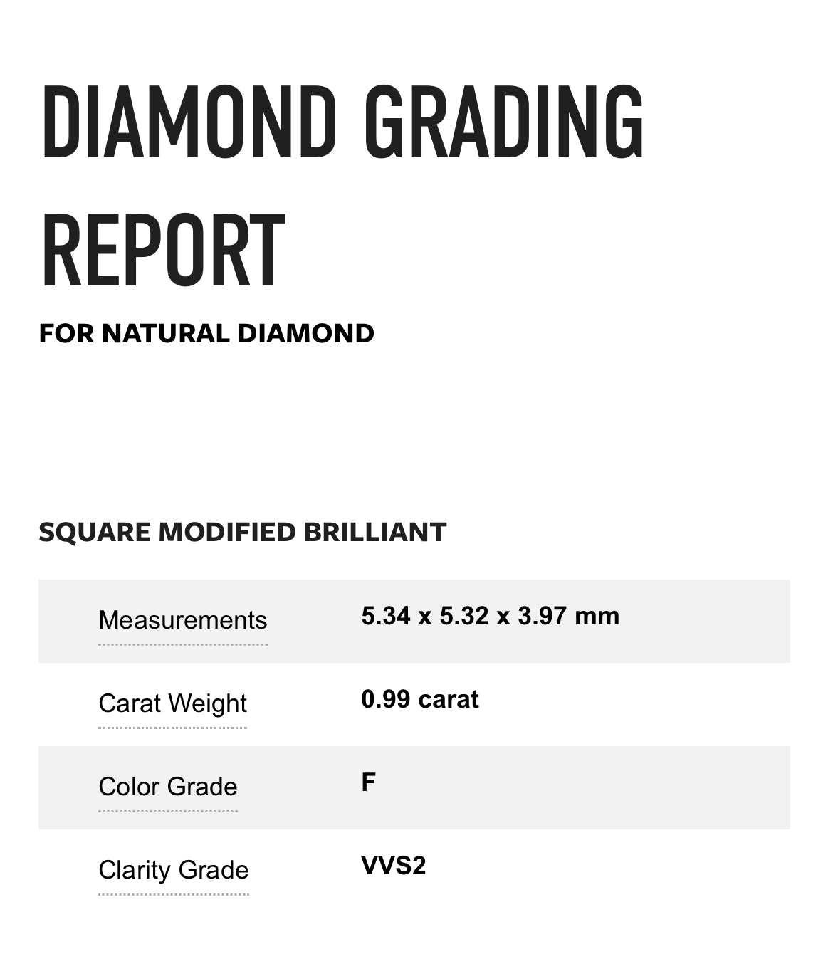 .99 Carat Princess Cut Diamond F , VVS2 , GIA Certified 1182944304