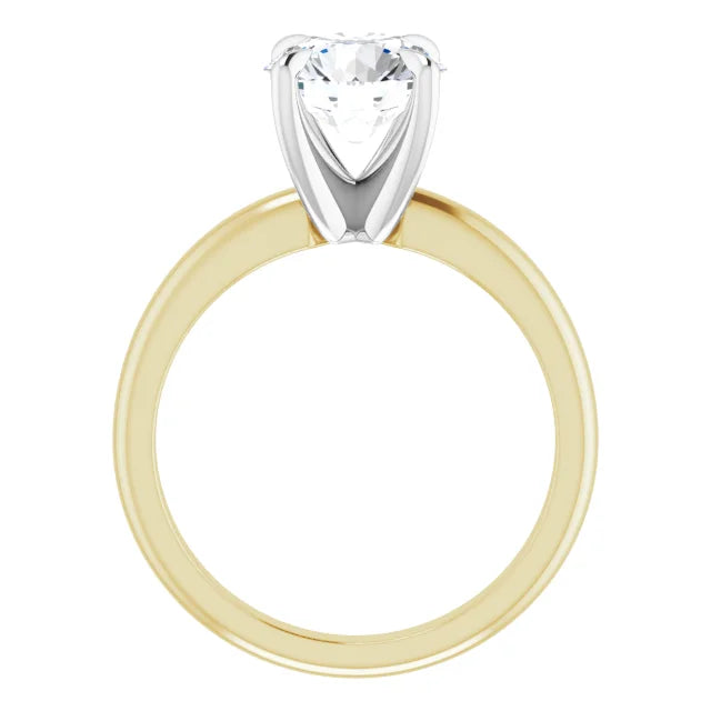 1.73 Carat Round Cut Lab Diamond Engagement Ring, Color D , Clarity VVS2, GIA 7448609738