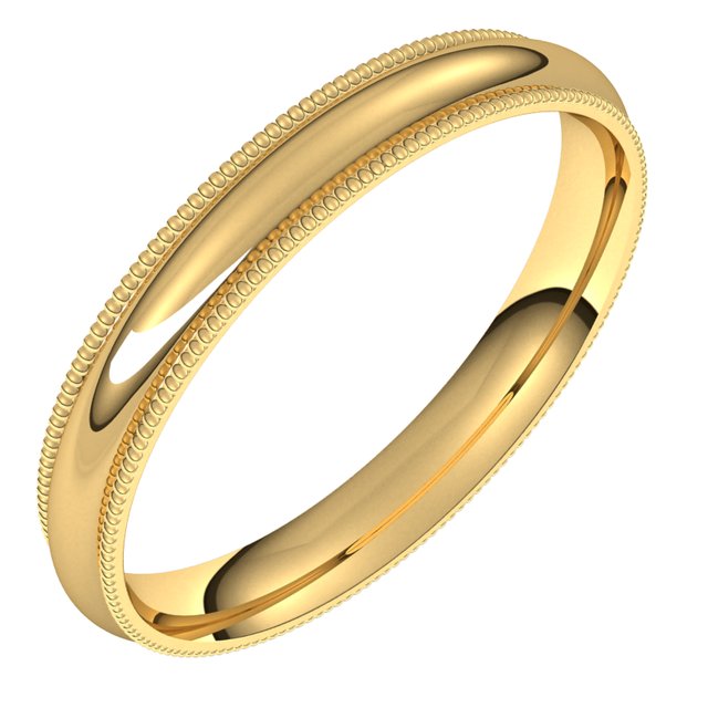 Classic Solid Wedding Bands