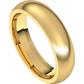 10k Yellow Gold Classic Band , width 5 millimeters