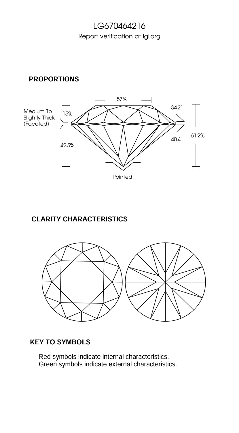 3.00 Carat Round Lab Grown Diamond, LG320862649, Color D, IDEAL, FLAWLESS  LG670464216