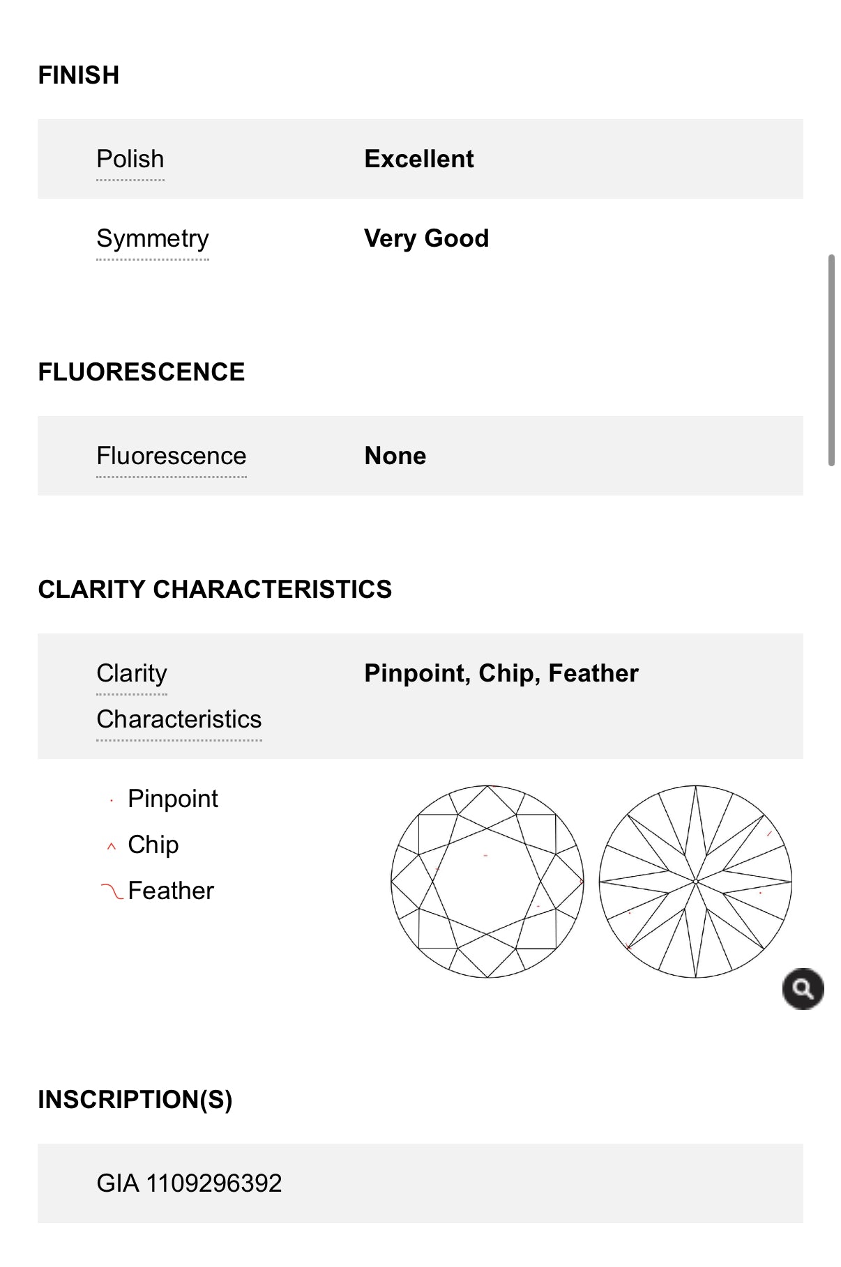 1.20 Carat Round Diamond G, VVS1 , GIA Certified 1109296392
