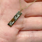 18k Plated Sterling Silver Personalized Bar Necklace with 20'Chain