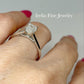 1 Carat Emerald Cut Lab Diamond Engagement Ring,