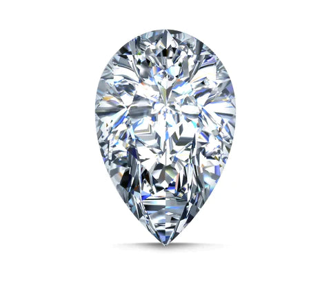 PEAR 1.15 Lab Grown Diamond , Color D , Clarity VVS1, GCAL TRIPLE EXCELLENT Certificate LG331860341