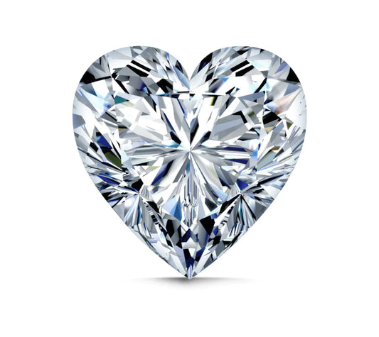 1.01 Carat Heart Shape Natural Diamond , Color H , Clarity SI2 - EGL 9242788190