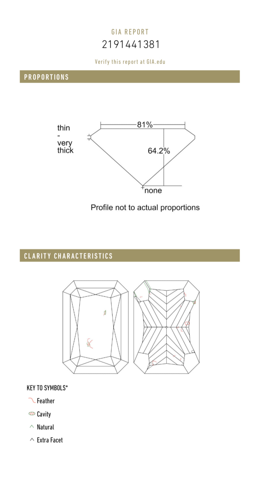 1.01 carat Radiant Cut Color E, Clarity SI2, GIA Certified 2191441381