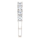 platinum 3 mm Round Anniversary Band