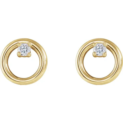 Irelia Fine Jewelry Gold Earrings 