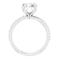 2 Carat Round Cut Lab Diamond Engagement Ring, Metal 14k Gold, Color E , Clarity VVS2, GIA LG566397618