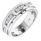 14k Gold 3/4 Carat Diamond Ring, Wedding Comfort Fit