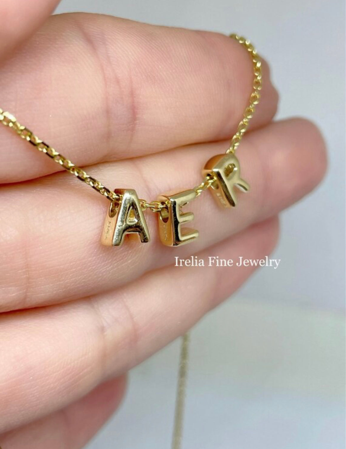 14k Gold Alphabet Charms – Front General Store