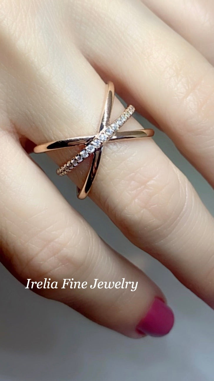Little Grace Diamond Cross Ring – RW Fine Jewelry