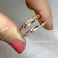 14K Gold 1/4 CTW Diamond  Wedding or Stackable Ring