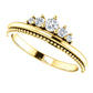 14K Gold 1/5 CTW Diamond Stackable Diamond Ring